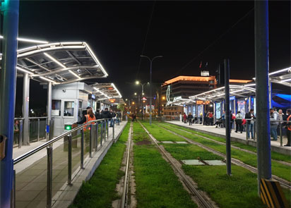 Izmir Metropolitan Municipality Tram Stop